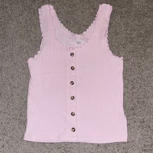 Women’s Pink So Tank Top size medium